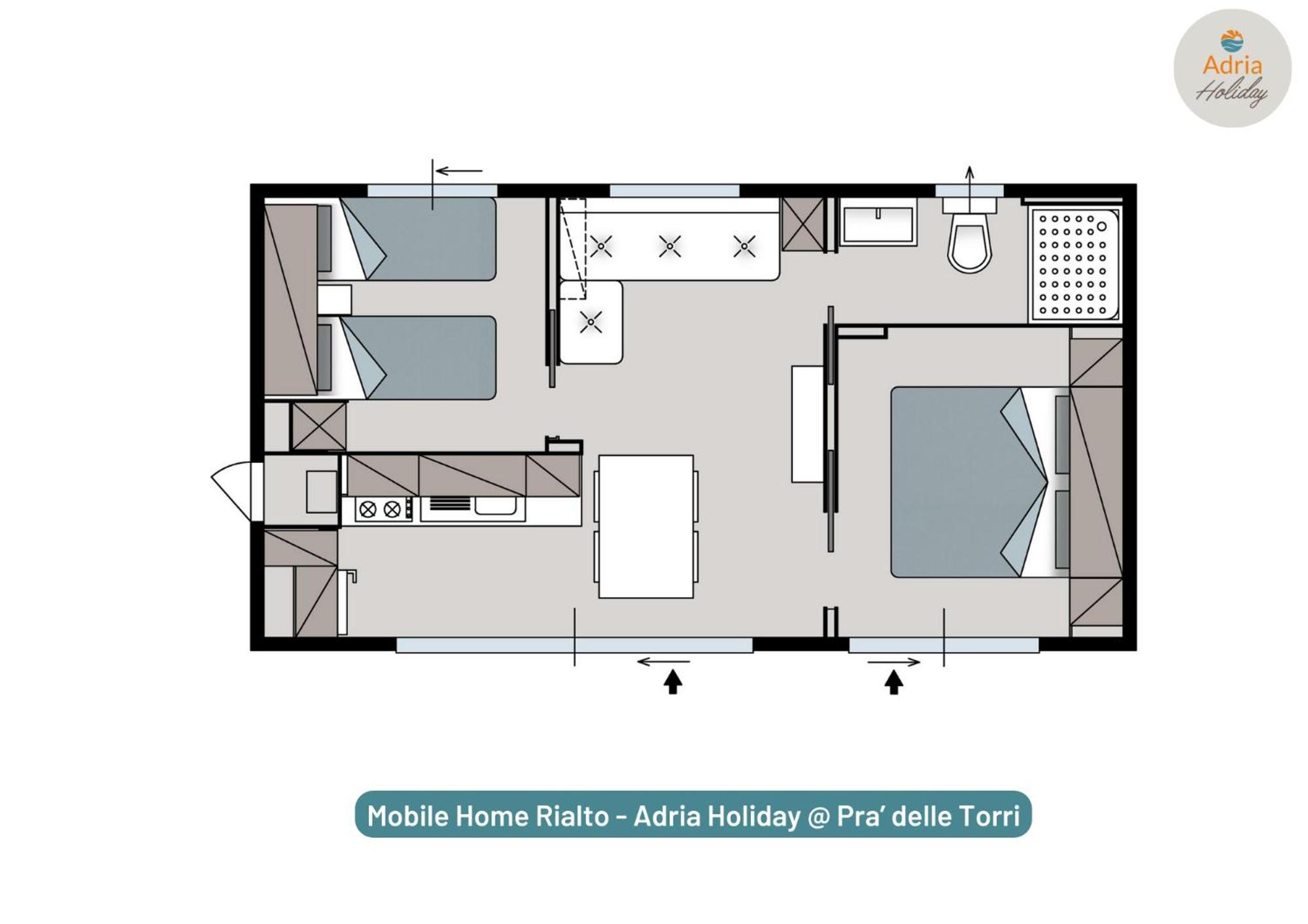 Pra' Delle Torri - Adria Holiday Mobile Homes Caorle Ngoại thất bức ảnh